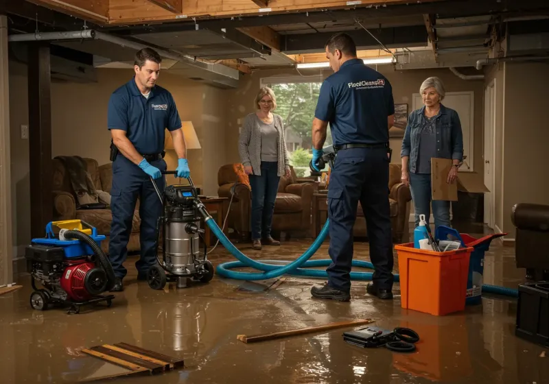 Basement Water Extraction and Removal Techniques process in Shoals, IN